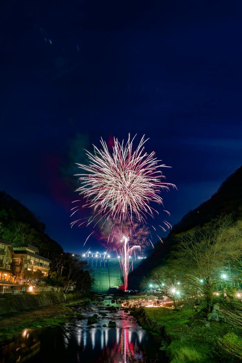 八景のサプライズ花火