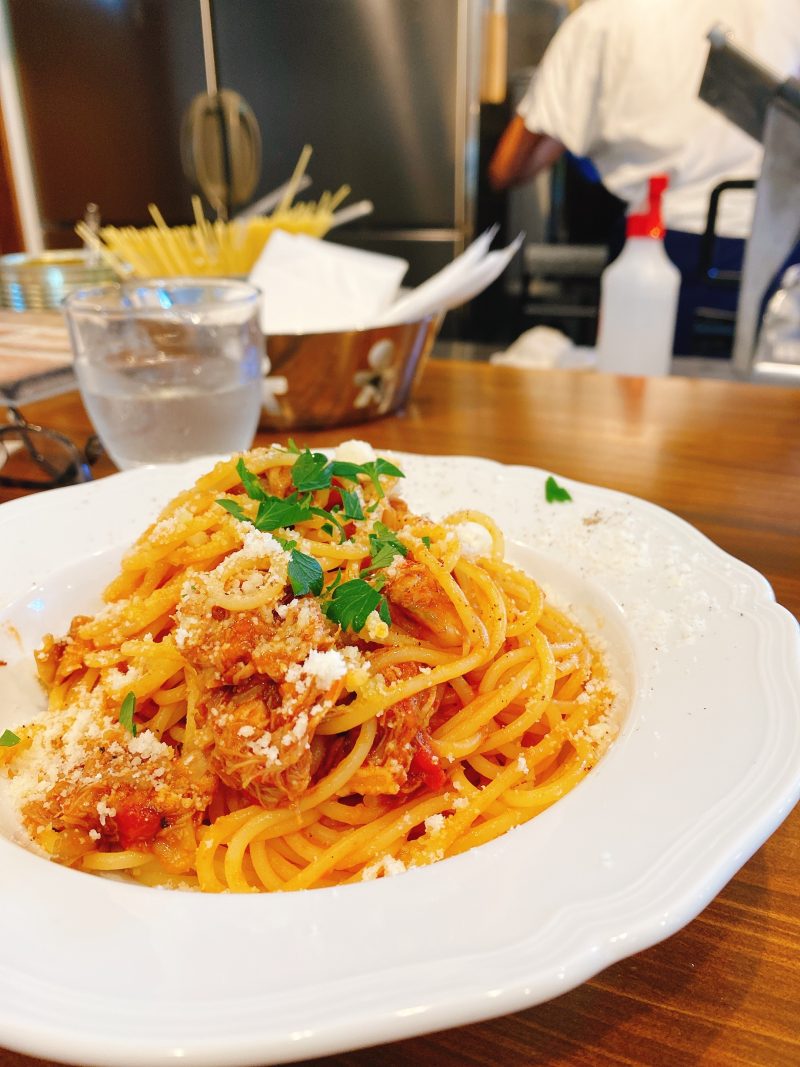 N enneのパスタ